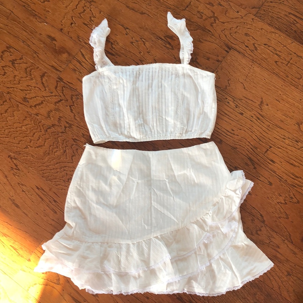 Blue blush two piece set